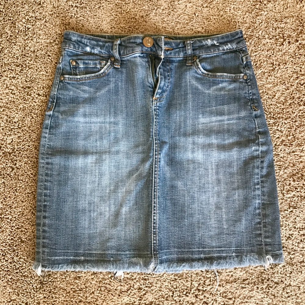 SeeThruSoul Denim Skirt